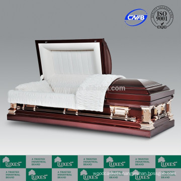 LUXES American Style Metal Caskets 18ga Caskets For Funeral